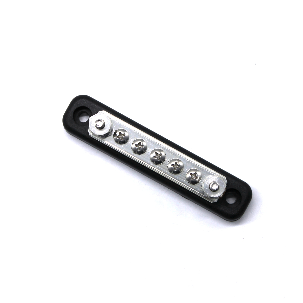 Auto-Marine-100A-Power-Distribution-Bus-Bar-Terminal-Block-5-Screw2-Studs-300V-1326186