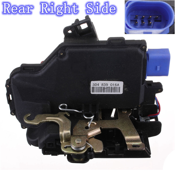 Back-Right-Door-Lock-3D4839016A-for-Seat-VW-Golf-Mk5-2003-2009-964641