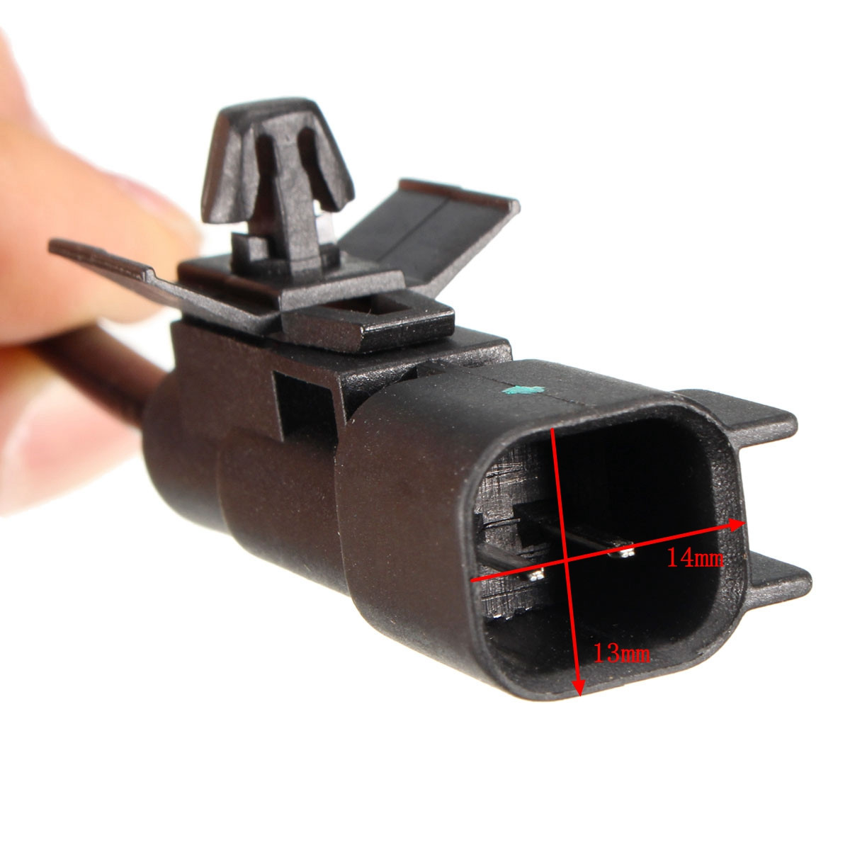 Black-Front-ABS-Wheel-Speed-Transmitter-Sensor-For-08-15-Vauxhall-Insignia-1053333
