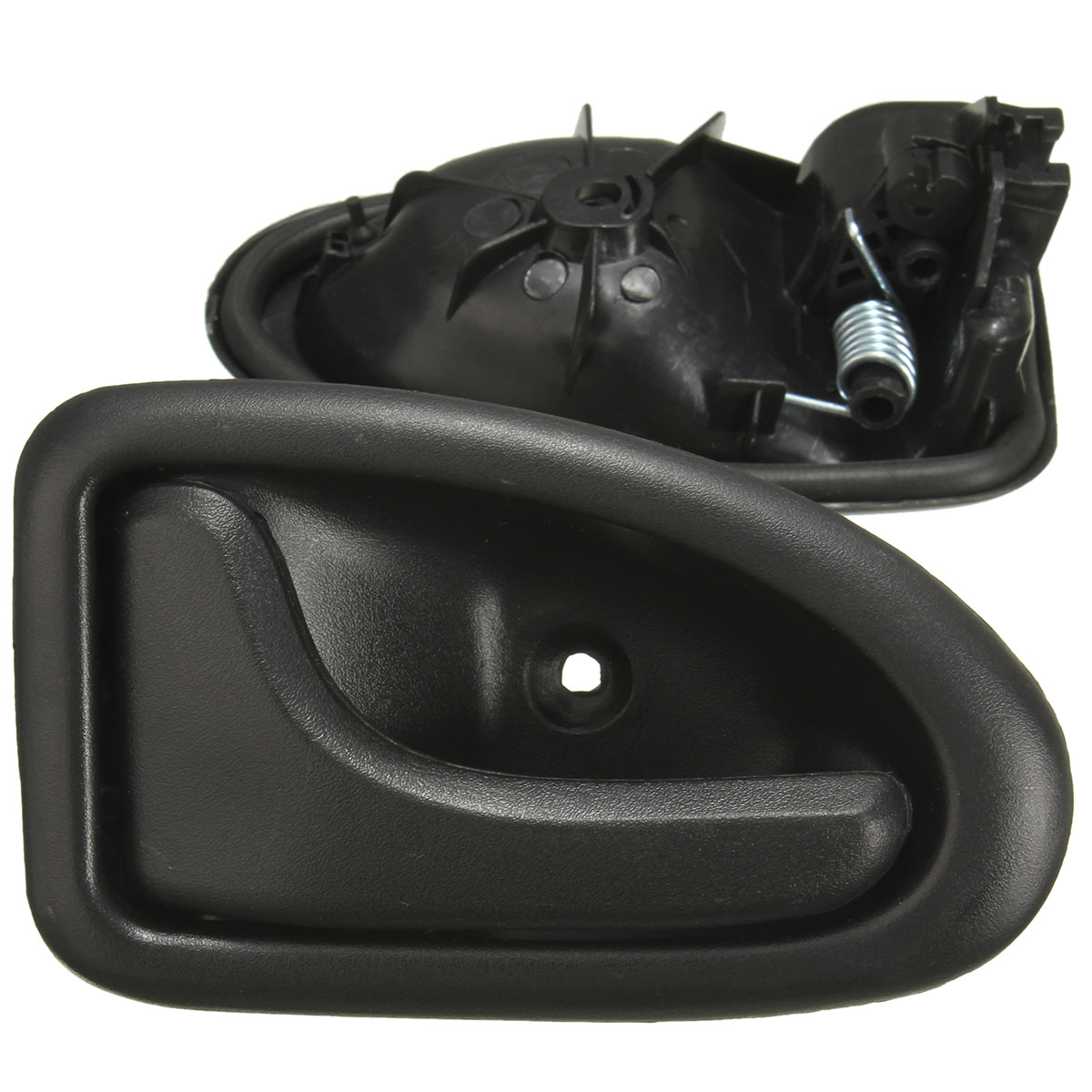 Black-Plastic-Interior-Right-Car-Door-Handle-For-Renault-Clio-Megane-Scenic-1385790