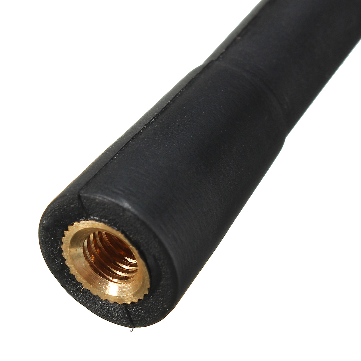 Black-Universal-Car-Antenna-Aerial-AMFM-Radio-Mast-Screw-Type-1404169