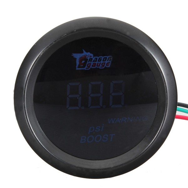Blue-Digital-LED--1430-PSI-Turbo-Boost-Gauges-Car-Auto-930417