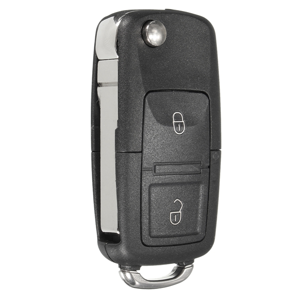 Car-433MHz-ID48-Chips-2-BTN-Remote-Key-Alarm-Fob-Flip-Uncut-for-VW-1J0-959-753-AG-1065847