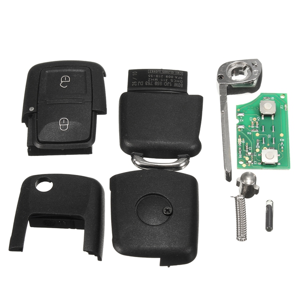 Car-433MHz-ID48-Chips-2-BTN-Remote-Key-Alarm-Fob-Flip-Uncut-for-VW-1J0-959-753-AG-1065847