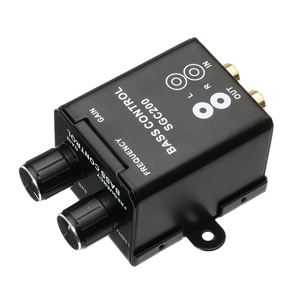 Car-Amplifier-Bass-Controller-RCA-Gain-Level-Volume-Knob-Booster-909274