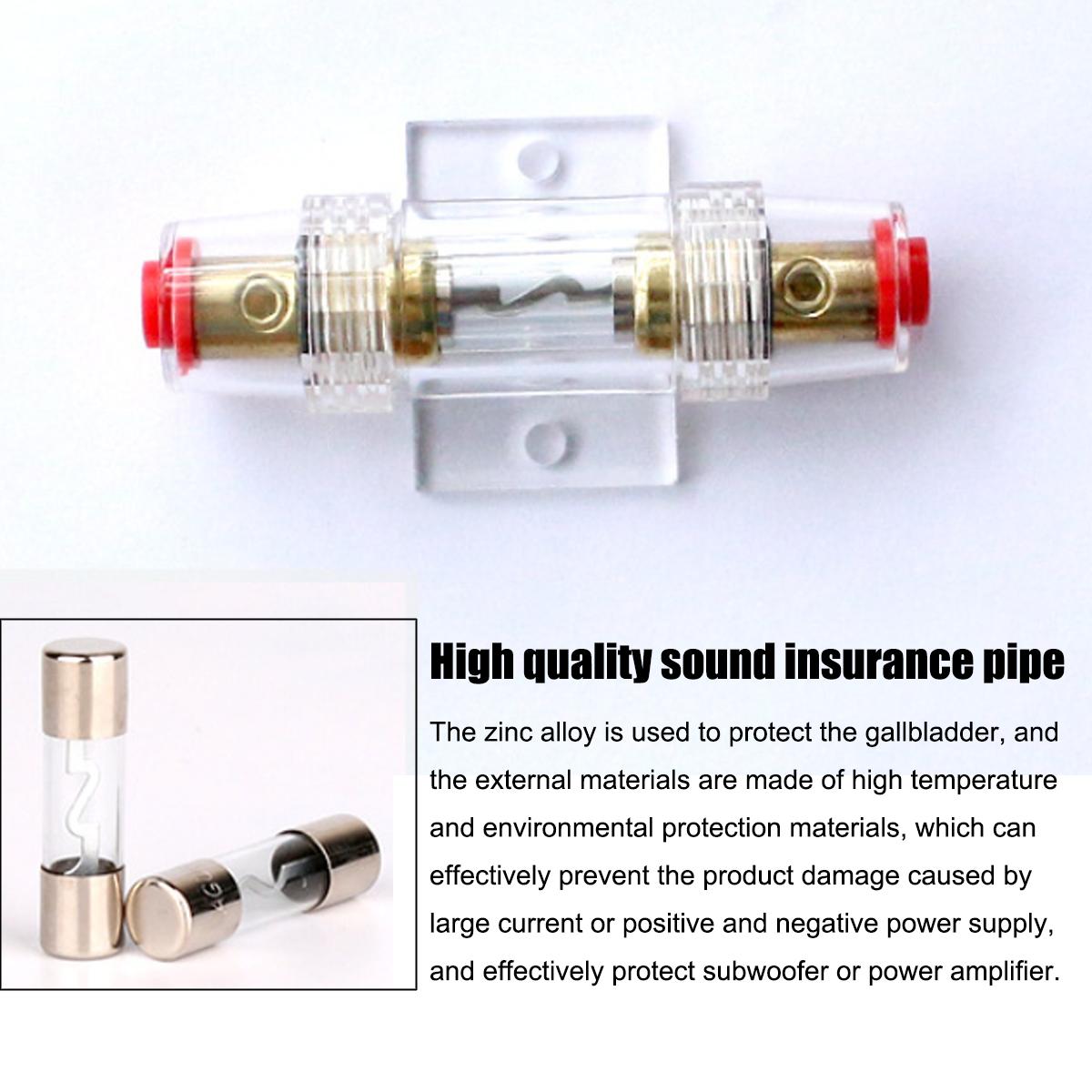 Car-Audio-Subwoofer-Sub-Amplifier-AMP-RCA-Wiring-Kit-Power-Audio-Cable-10GA-45M-1304142