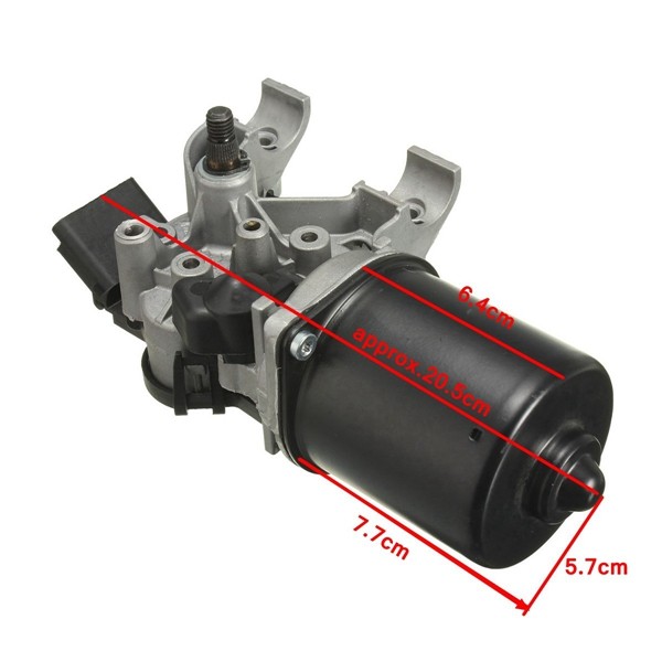 Car-Black-Hatchback-Front-Windscreen-Wiper-Motor-For-Renault-Clio-MK3-2005-2015-1005742