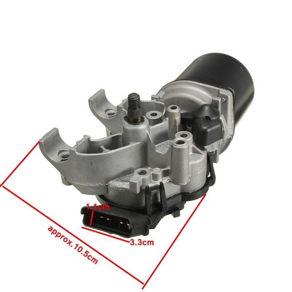 Car-Black-Hatchback-Front-Windscreen-Wiper-Motor-For-Renault-Clio-MK3-2005-2015-1005742