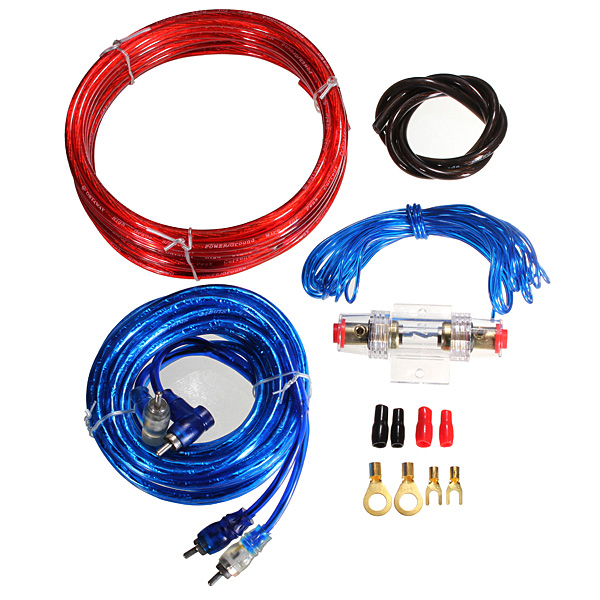 Car-Complete-Amplifier-Wiring-Kit-Gauge-for-Speakers-Subwoofers-910983