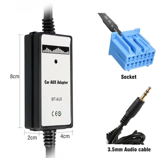 Car-Radio-MP3-Player-Auto-AUX-IN-Adapter-For-Accura-Accord-Civic-35mm-1006577