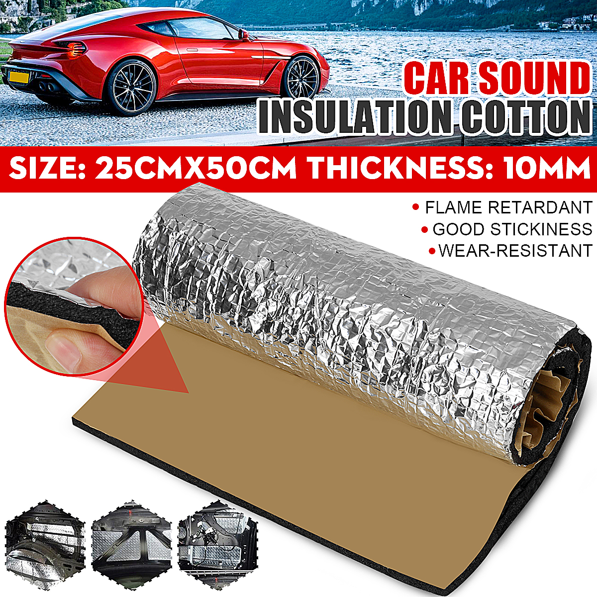 Car-Sound-Insulation-Cotton-Deadener-Noise-Control-Insulation-Shield-10mm-Foam-1626227