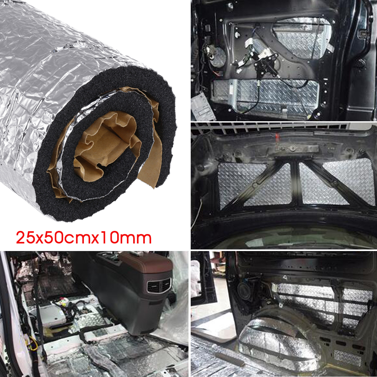Car-Sound-Insulation-Cotton-Deadener-Noise-Control-Insulation-Shield-10mm-Foam-1626227