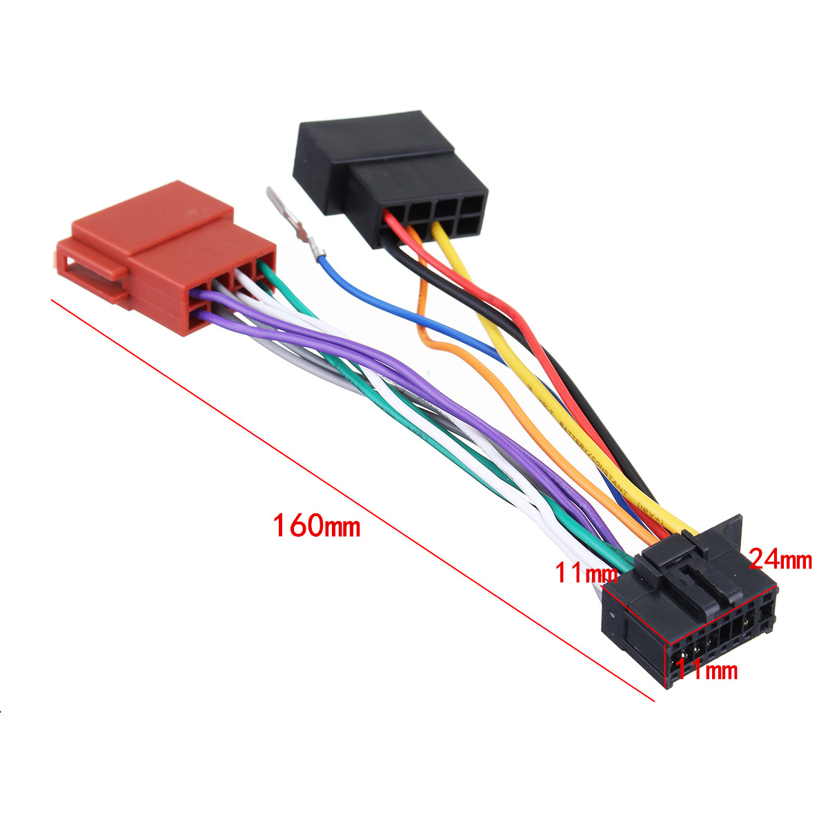 Car-Stereo-Radio-Player-ISO-Wiring-Harness-Connector-16Pin-for-Pioneer-2003-on-1210408
