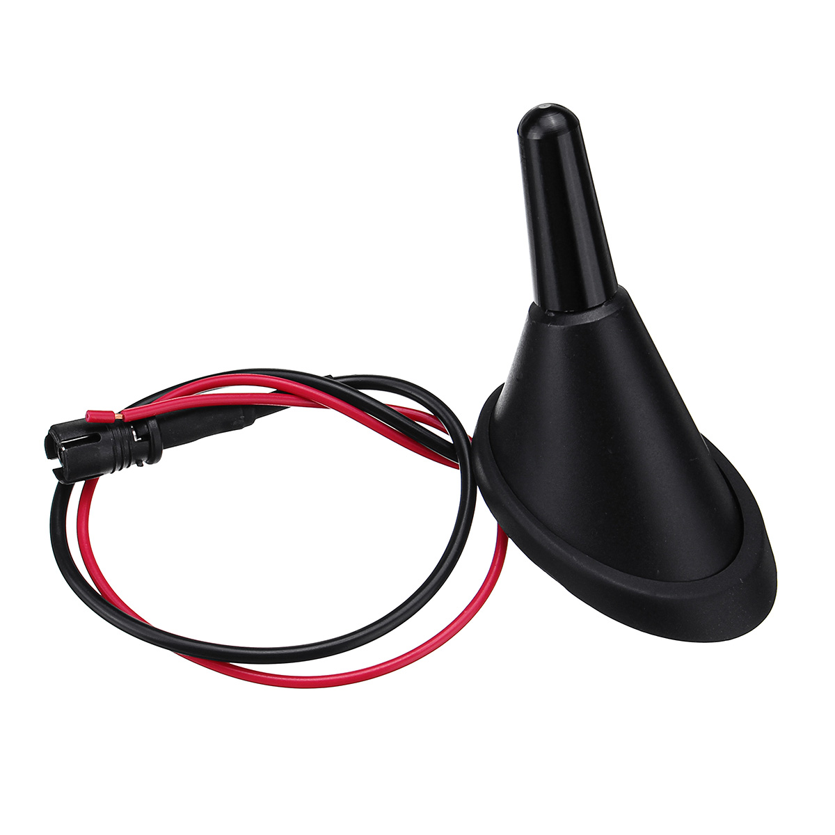 Car-Universal-Vehicle-3cm-Short-Rod-Roof-Antenna--Raku-2-Sockets-with-Amplifier-Set-1486035