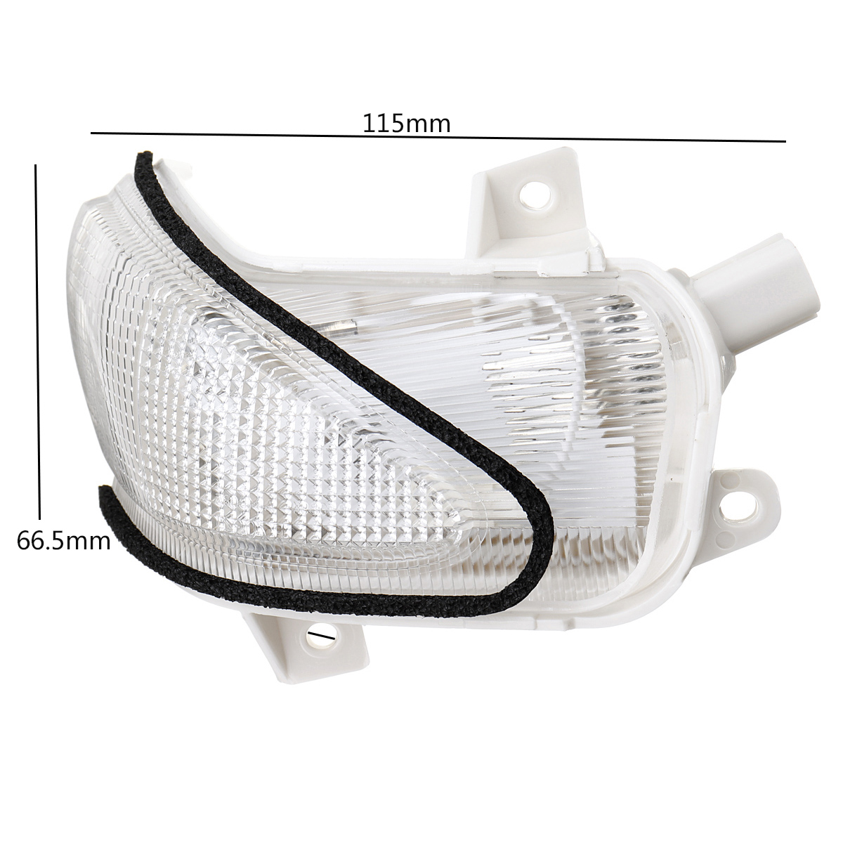 Car-Wing-Door-Mirror-Indicator-Clear-Driver-Side-OS-For-Honda-Jazz-Mk3-2008-15-1628386