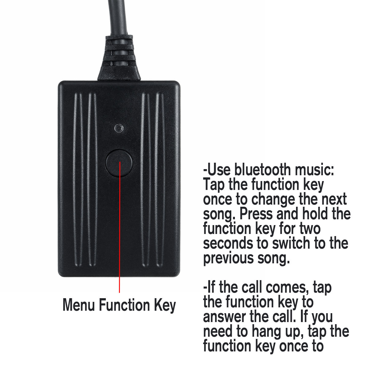 Car-bluetooth-Aux-USB-Handsfree-Microphone-Cable-Adapter-Music-MIC-Support-Song-Change-1625777