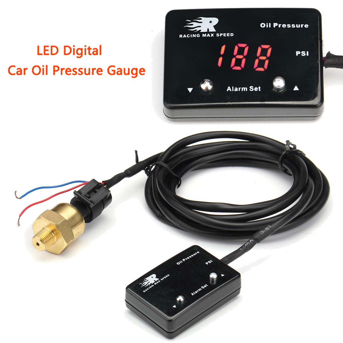 DC12V-Mini-LED-Digital-Display-Oil-Pressure-Gauge-Universal-Car-Motorcycle-Black-1347137
