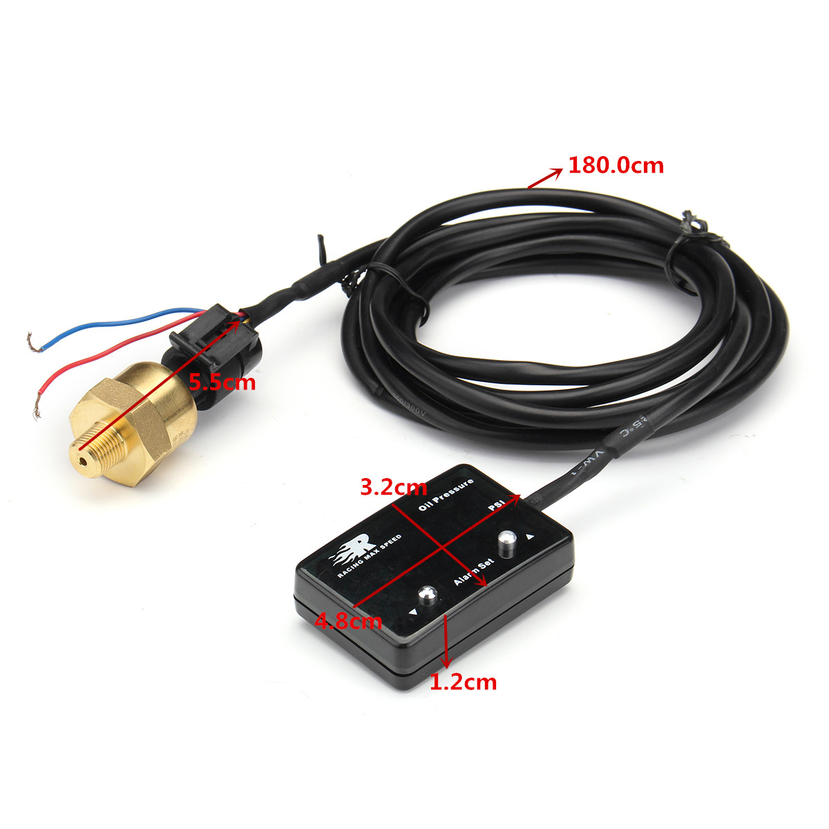 DC12V-Mini-LED-Digital-Display-Oil-Pressure-Gauge-Universal-Car-Motorcycle-Black-1347137