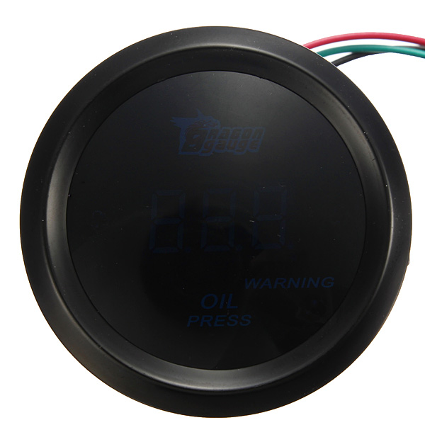 Digital-Red-LED-PSI-Oil-Pressure-Press-Gauge-Round-With-Install-Guide-916655