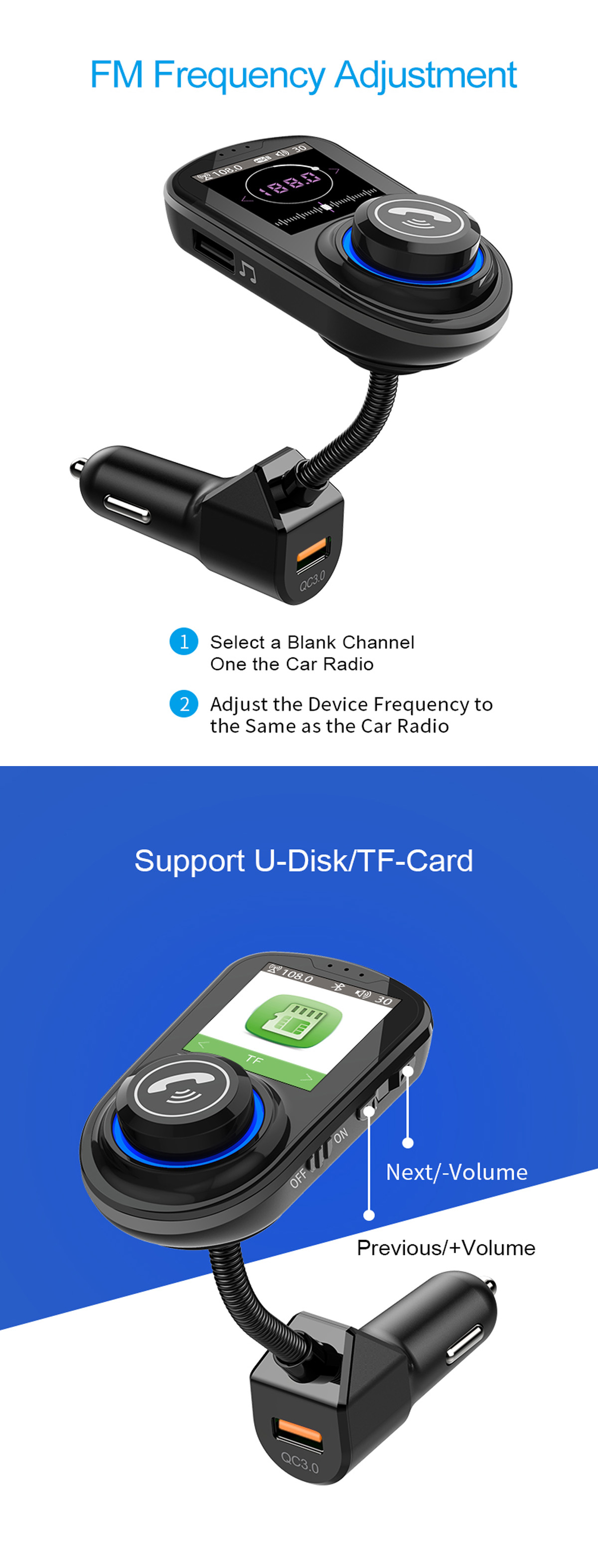 Dual-USB-5V-Output-Car-Bluetooth-V50-MP3-Player-Support-U-Disk--TF---Card-1535562