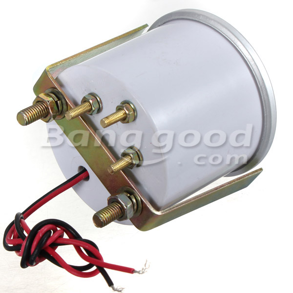 Electrical-Water-Temp-Gauge-With-White-Face-Blue-LED--Temperature-New-62112