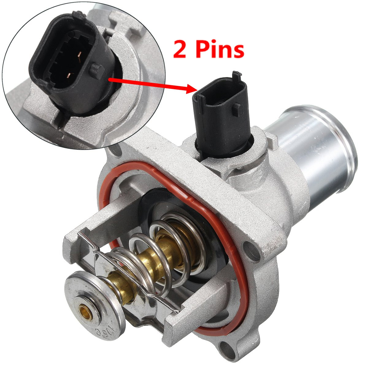 Engine-Coolant-Thermostat-Assembly-For-Chevrolet-Aveo-Cruze-2009-2013-963689
