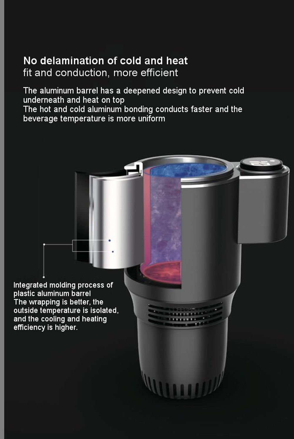 EraClean-DC-12V-Car-Heating-Cooling-Cup-2-in-1-Warmer-Cooler-Smart-Small-Refrigerator-Beverage-Drink-1723683