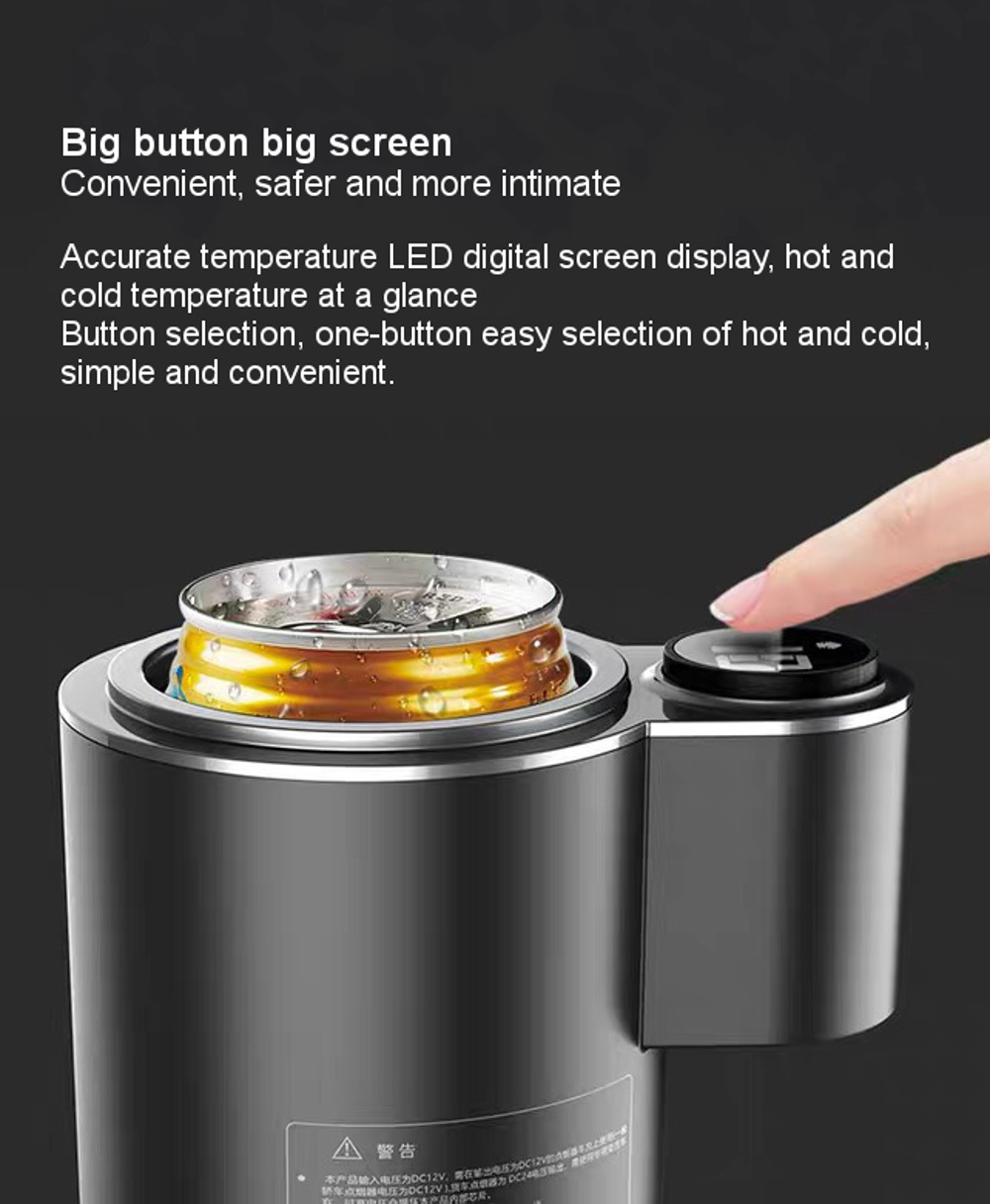 EraClean-DC-12V-Car-Heating-Cooling-Cup-2-in-1-Warmer-Cooler-Smart-Small-Refrigerator-Beverage-Drink-1723683