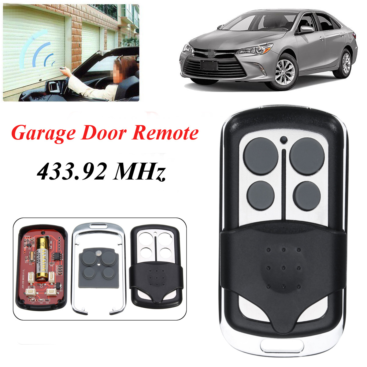 Garage-Door-Remote-43392MHz-for-Chamberlain-Liftmaster-Motorlift-94335E-8433XE-1240833