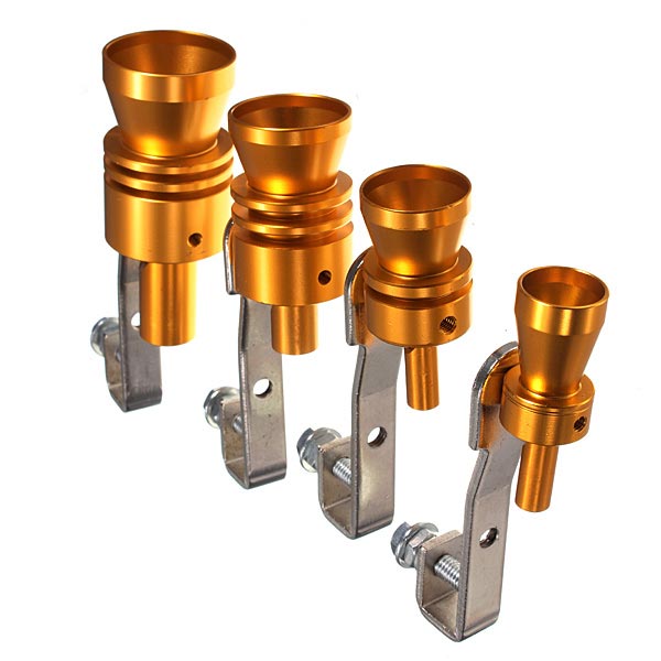 Gold-Exhaust-Fake-Turbo-Whistle-Pipe-Sound-Muffler-Blow-Off-Valve-Bov-912669