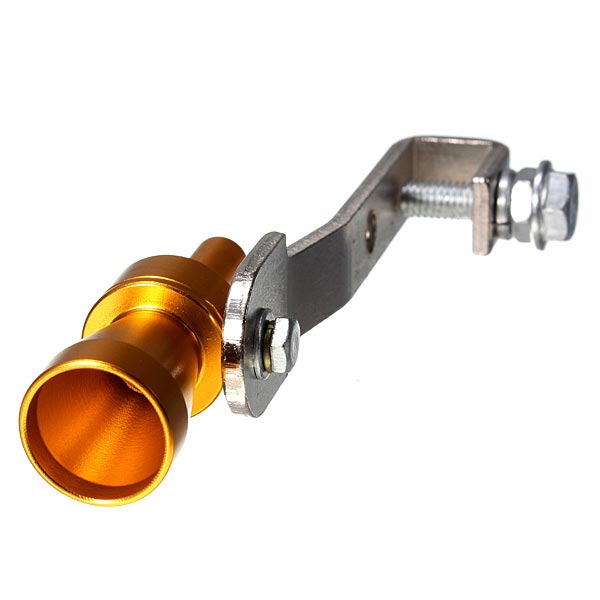 Gold-Exhaust-Fake-Turbo-Whistle-Pipe-Sound-Muffler-Blow-Off-Valve-Bov-912669