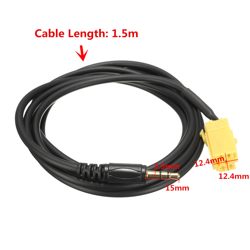 Input-Adapter-Lead-Aux-Cable-Jack-For-Fiat-Grande-Punto-With-Radio-Keys-1378894