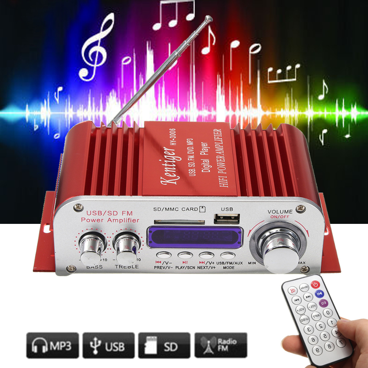 Kentigertrade-HY3006-2-Channel-Hi-Fi-Audio-Stereo-Mini-Amplifier-Car-Home-MP3-USB-FM-SD-w-Remote-12V-1114988
