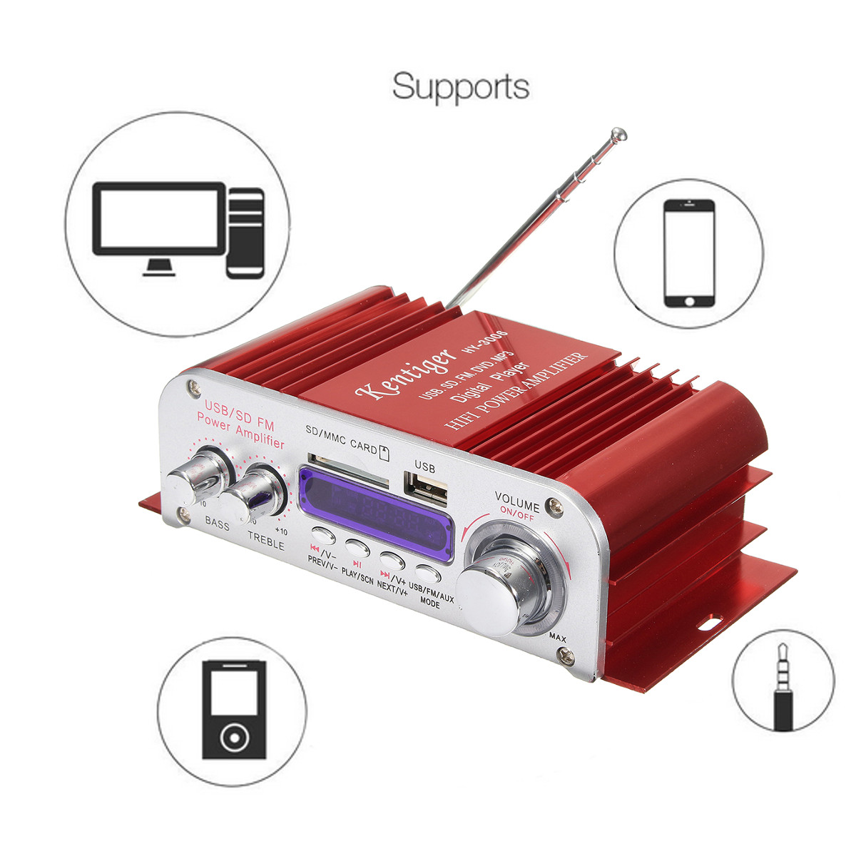 Kentigertrade-HY3006-2-Channel-Hi-Fi-Audio-Stereo-Mini-Amplifier-Car-Home-MP3-USB-FM-SD-w-Remote-12V-1114988