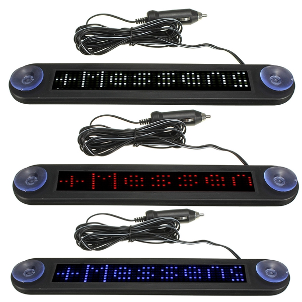LED-Display-Programmable-Electronic-Moving-Scrolling-Message-Sign-Remote-Control-12V-996346