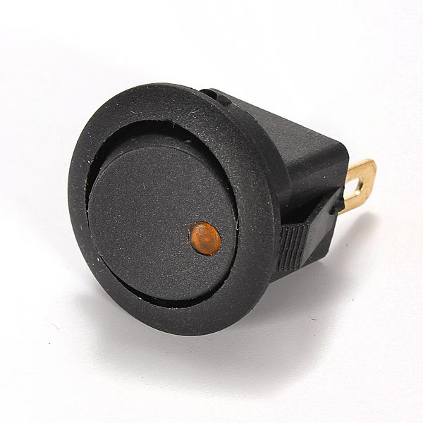 LED-Dot-Light-12V-Car-Boat-Auto-Round-Rocker-ON-OFF-SPST-Switch-909268