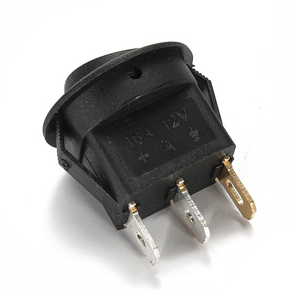 LED-Dot-Light-12V-Car-Boat-Auto-Round-Rocker-ON-OFF-SPST-Switch-909268