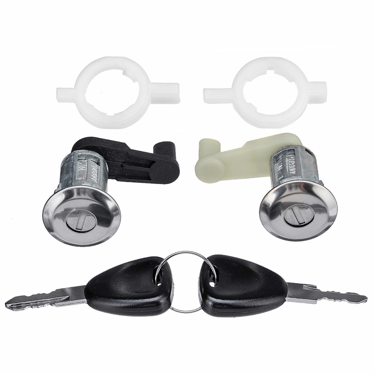 Left-And-Right-Car-Door-Lock-Barrel-Cylinder-w2-Key-For-RENAULT-MEGANE-SCENIC-CLIO-MASTER-1395932