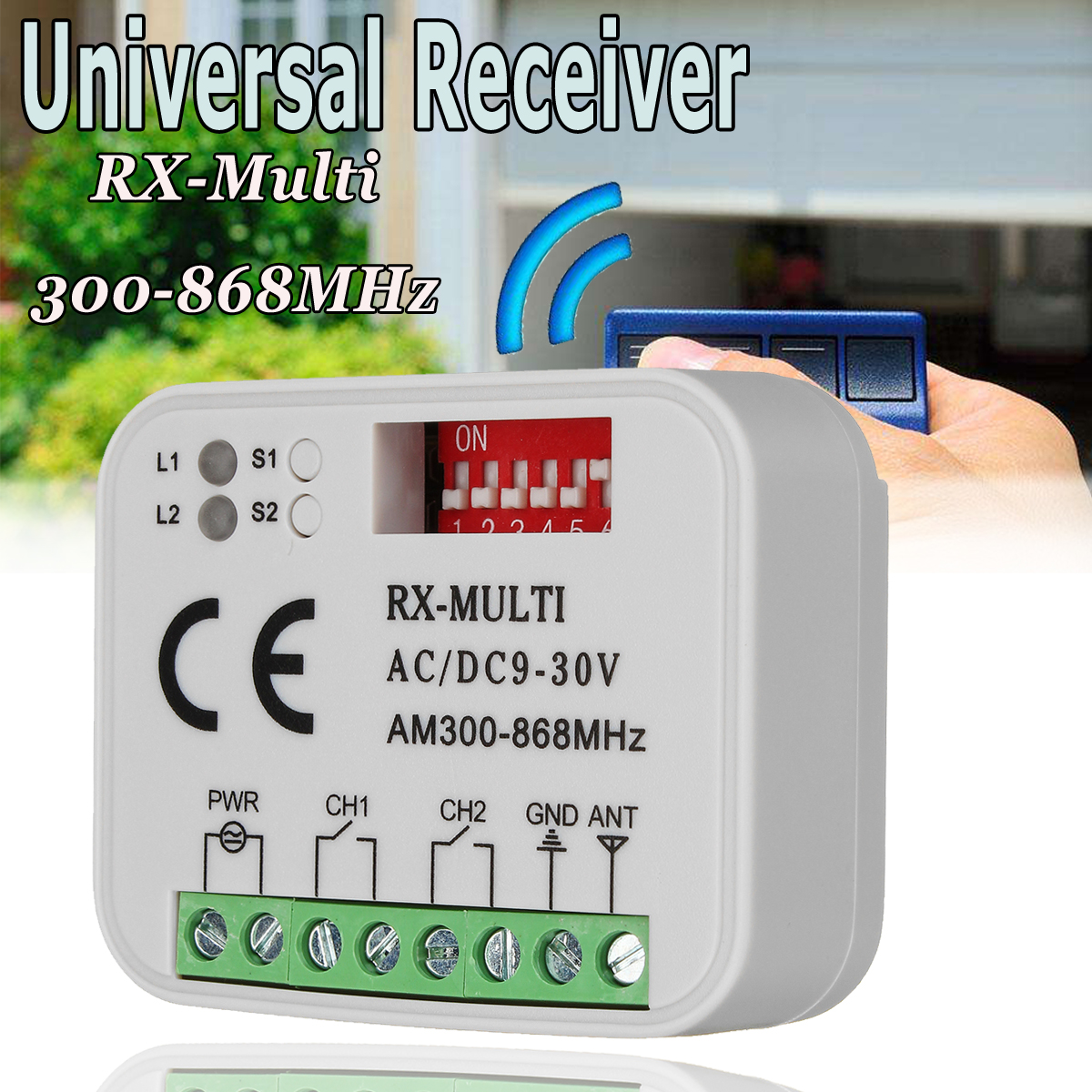 Mini-Receiver-Remote-Control-Compatible-for-Codigo-Fijo-Faacslh-Prastel-Sommer-Gojcm-1346792