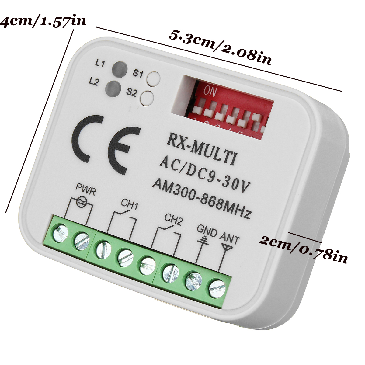 Mini-Receiver-Remote-Control-Compatible-for-Codigo-Fijo-Faacslh-Prastel-Sommer-Gojcm-1346792