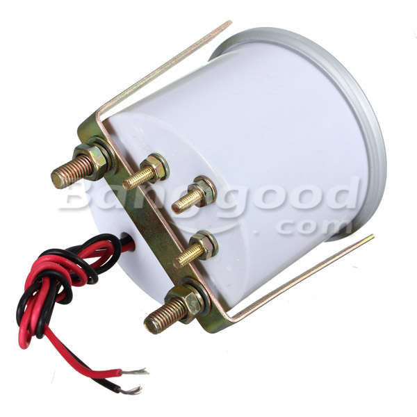 New-Electrical-Oil-Pressure-Gauge-White-Face-Blue-LED-62111