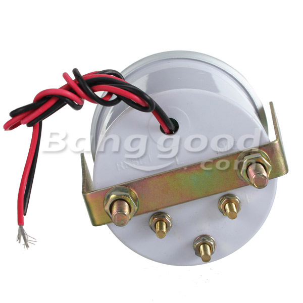 New-Electrical-Oil-Pressure-Gauge-White-Face-Blue-LED-62111