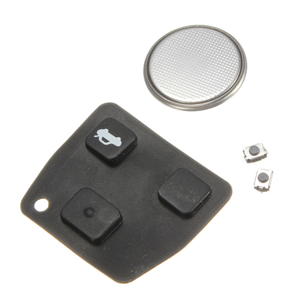 Remote-Key-Rubber-Pad-Battery--2-Switch-Repair-Kit-for-Toyota-Avensis-950293