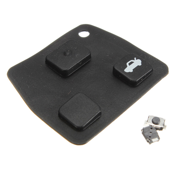 Remote-Key-Rubber-Pad-Battery--2-Switch-Repair-Kit-for-Toyota-Avensis-950293