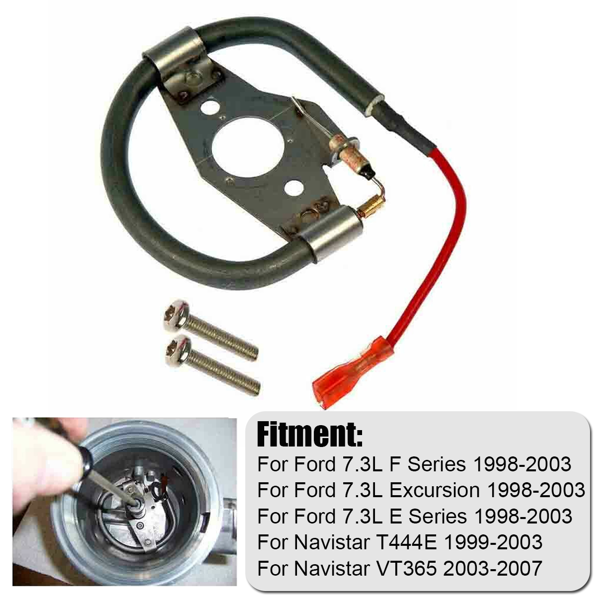 Replacement-Fuel-Filter-For-Dorman-904-210-Ford-73L-Diesel-Bowl-Heater-Element-1611688