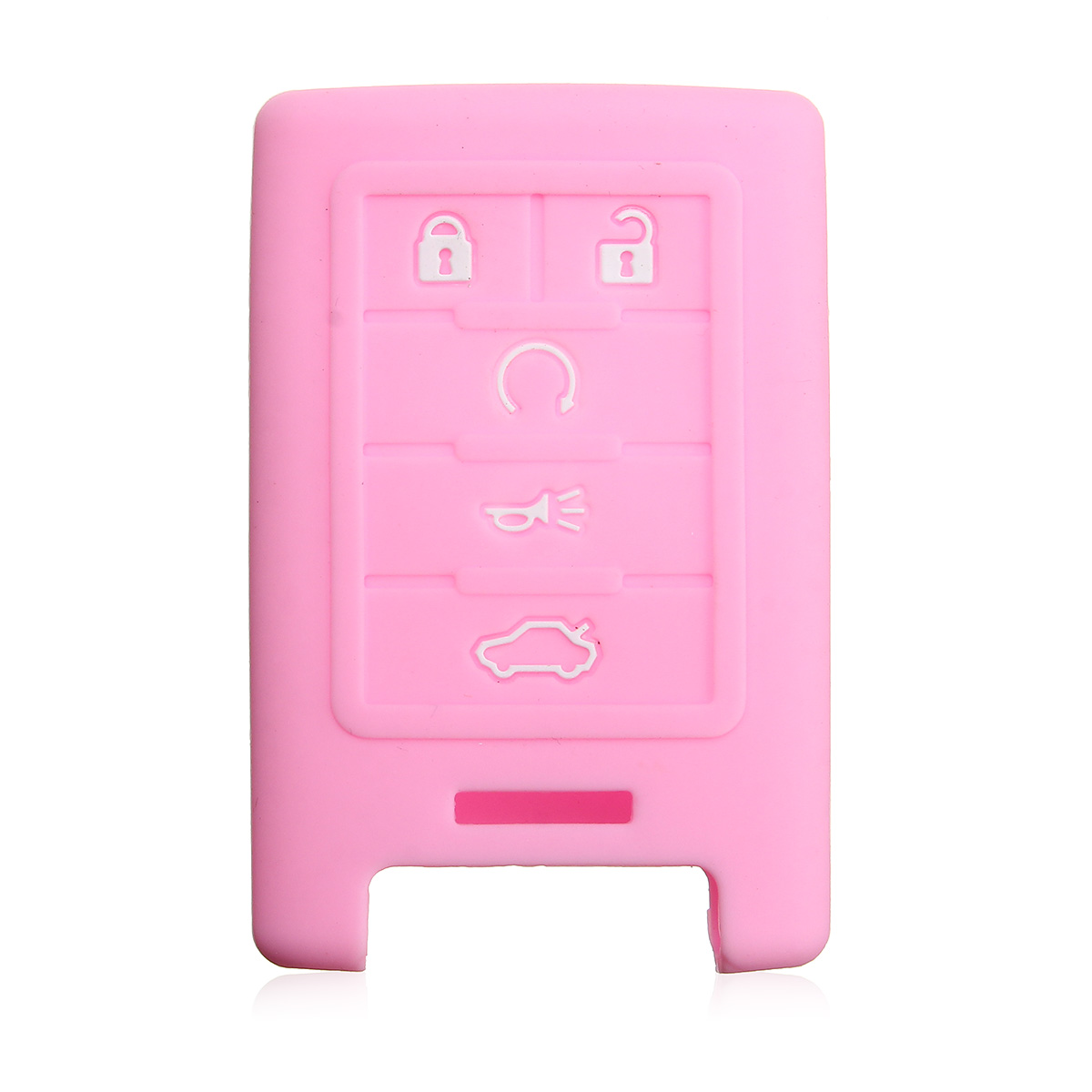 Silicone-5-Button-Remote-Key-Fob-Case-Cover-For-Cadillac-STS-ATS-DTS-CTS-XTS-SRX-1127699