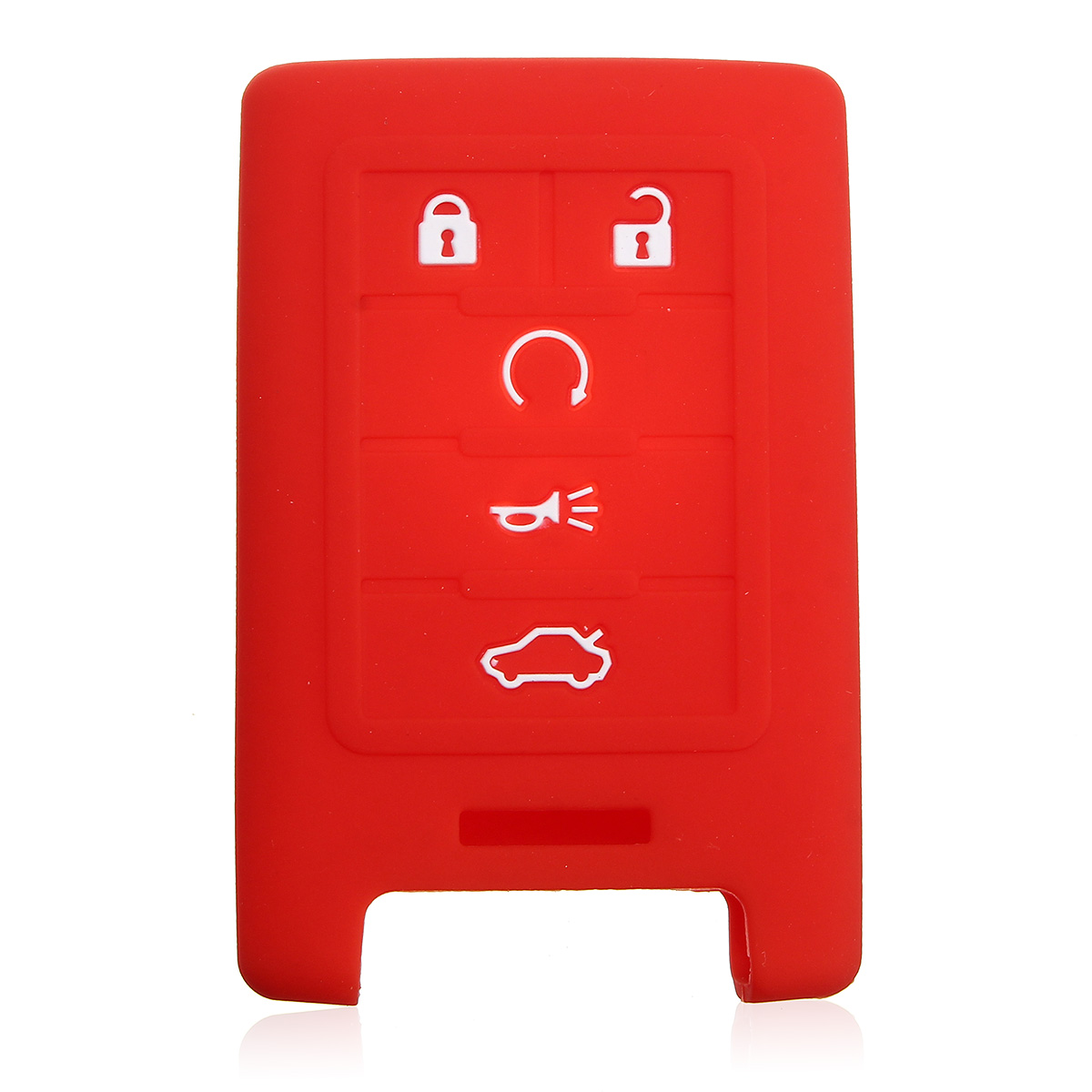 Silicone-5-Button-Remote-Key-Fob-Case-Cover-For-Cadillac-STS-ATS-DTS-CTS-XTS-SRX-1127699
