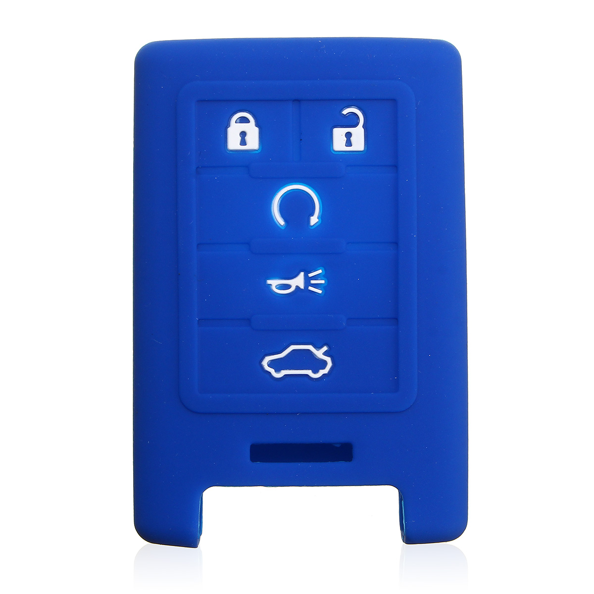 Silicone-5-Button-Remote-Key-Fob-Case-Cover-For-Cadillac-STS-ATS-DTS-CTS-XTS-SRX-1127699