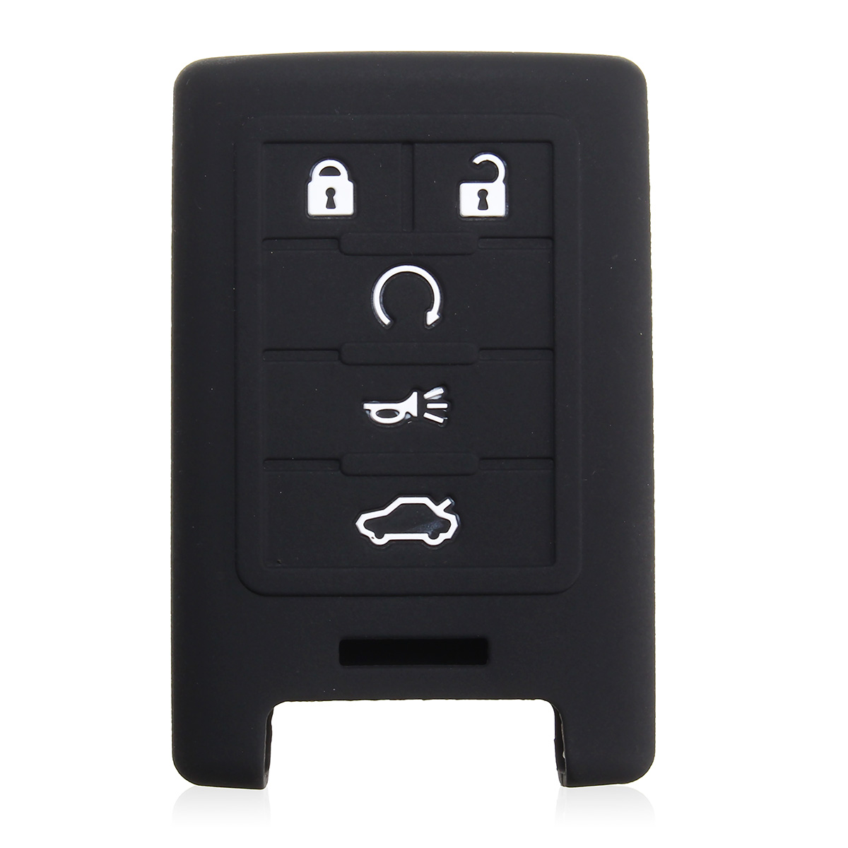 Silicone-5-Button-Remote-Key-Fob-Case-Cover-For-Cadillac-STS-ATS-DTS-CTS-XTS-SRX-1127699