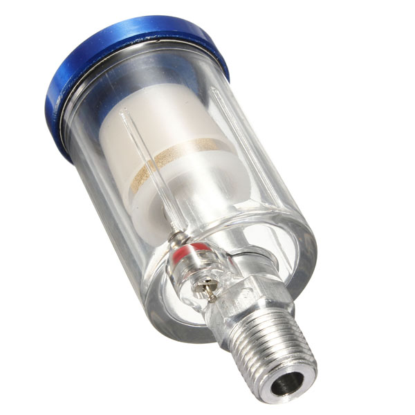 Spray-Gun-Air-Line-Mini-Filter-Water-Trap-Clear-9cm-Long-Painting-922795